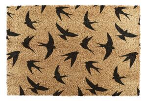Wycieraczka z włókna kokosowego 40x60 cm Swallows – Artsy Doormats
