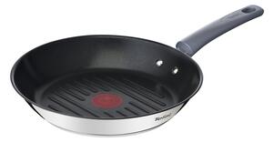 Patelnia do grillowania ze stali nierdzewnej z powłoką nieprzywierającą ø 26 cm Daily Cook G7314055 – Tefal