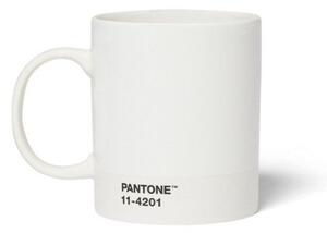 Biały porcelanowy kubek 375 ml Cortado Cloud Dancer 11-4201 – Pantone