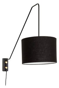 Czarny kinkiet ø 25 cm Jex – Kave Home