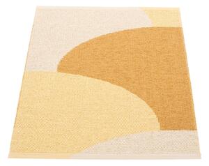 Dywan odpowiedni na zewnątrz w kolorze ochry 70x90 cm Hill Ochre Pale Yellow – Pappelina