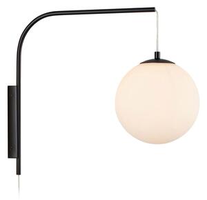 Czarno-biały kinkiet (długość 47,5 cm) Dione – Markslöjd