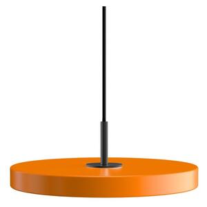 Pomarańczowa lampa wisząca LED z metalowym kloszem ø 31 cm Asteria Mini – UMAGE