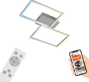 Briloner Lampa sufitowa LED Frame S, CCT, 50x38,8cm