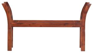Ławka, 111 cm, lite drewno akacjowe