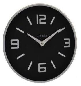 Zegar ścienny (czarny) Shuwan Nextime