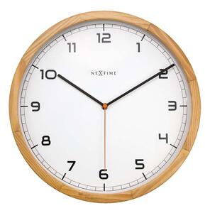 Zegar ścienny (jasny) Company Wood Nextime