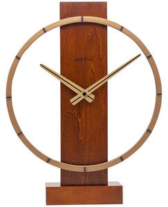 Zegar stojący/ścienny (brązowy) Carl Nextime