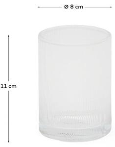 Szklany kubek na szczoteczki do zębów Arlem – Kave Home