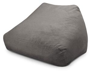 Ciemnoszary sztruksowy worek do siedzenia Sofa Snug – SLOWDOWN