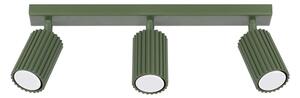 Zielona lampa punktowa 6,5x45 cm Gleam – Sollux