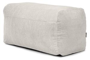 Kremowy sztruksowy worek do siedzenia Plus 100 Lounge – SLOWDOWN