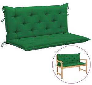 Poduszka na huśtawkę, zielona, 120 cm, tkanina