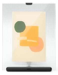 Czarna szklana ramka stojąca 16x20 cm Flute – Umbra