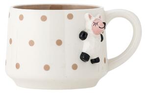 Biały ceramiczny kubek dla dzieci na kakao 370 ml Dolly – Bloomingville Mini