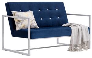 Granatowa sofa 2-osobowa B3-K25