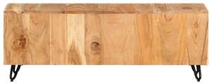 Szafka pod telewizor, 110x30x40 cm, lite drewno akacjowe