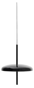 Czarna lampa sufitowa LED ze ściemniaczem z metalowym kloszem ø 16 cm Porte – Kave Home