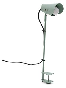 Zielona metalowa lampa stołowa z klipsem (wysokość 51 cm) Jula – Kave Home