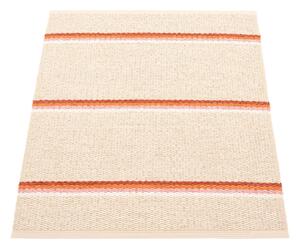 Ceglasto-kremowy dywan odpowiedni na zewnątrz 70x90 cm Olle Brick Cream – Pappelina