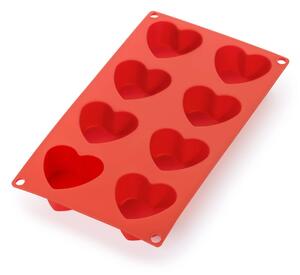 Silikonowa forma do pieczenia 17,5x30 cm Heart – Lékué