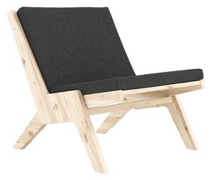 Ciemnoszary fotel Sway – Karup Design