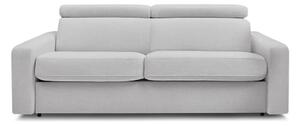 Jasnoszara rozkładana sofa 195 cm Monaco – Bobochic Paris
