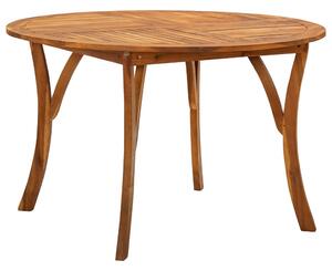 Stół ogrodowy, Ø 120 cm, lite drewno akacjowe