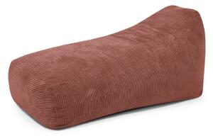 Ceglasty sztruksowy worek do siedzenia Snug Long 140 – SLOWDOWN