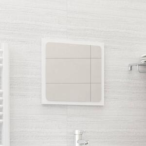 Lustro łazienkowe, białe, 40x1,5x37 cm, płyta wiórowa