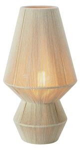 Lampa stołowa w naturalnym kolorze z tekstylnym kloszem (wysokość 54 cm) Razzo – Markslöjd