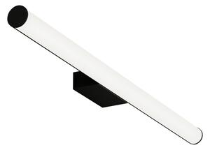 Czarny kinkiet SULION Caspio, dł. 90 cm