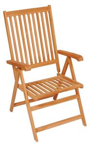 Rozkładane krzesła ogrodowe, 8 szt., lite drewno tekowe