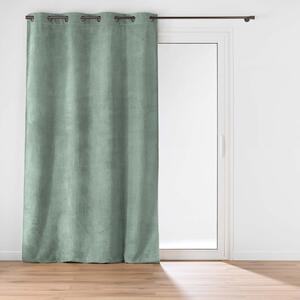 Zielona zasłona z mikfroflaneli 140x240 cm Flanela – douceur d'intérieur