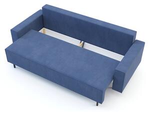Sofa rozkładana niebieska KAMALA