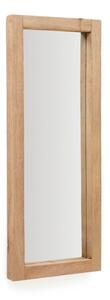 Lustro z drewnianą ramą ścienne 50x120 cm Maden – Kave Home
