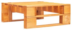 Ogrodowy stołek z palet, impregnowane na miodowo drewno sosnowe