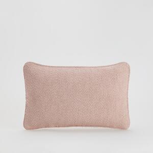 Reserved - Poszewka na poduszkę z tkaniny boucle - Różowy