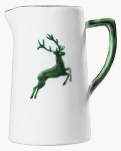 Ręcznie wykonany dzbanek Grüner Hirsch, 700 ml