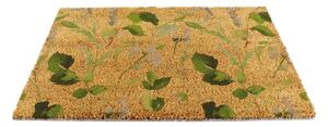 Wycieraczka z włókna kokosowego 40x60 cm Watercolour Leaves – Artsy Doormats