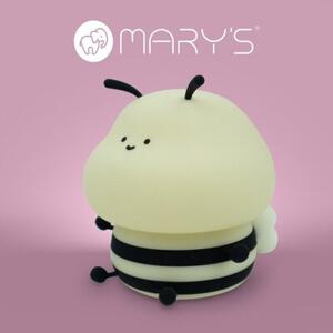 Lampka nocna dla dzieci bezprzewodowa RGBW żółta pszczoła LED 3W Mary's