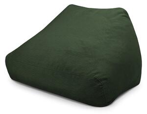 Zielony sztruksowy worek do siedzenia Sofa Snug – SLOWDOWN
