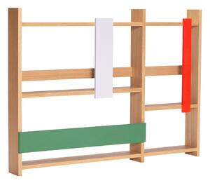 Wielopoziomowa półka w dekorze dębu 110 cm Arki – Hübsch