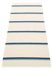 Niebiesko-kremowy chodnik odpowiedni na zewnątrz 70x180 cm Olle Blue Vanilla – Pappelina