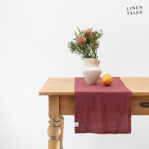 Lniany bieżnik 40x200 cm Marsala – Linen Tales