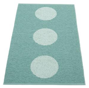 Turkusowy dywan odpowiedni na zewnątrz 70x120 cm Vera Pop Jade – Pappelina
