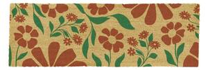 Wycieraczka z włókna kokosowego 40x120 cm Red & Green Floral – Artsy Doormats