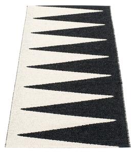 Czarno-biały chodnik odpowiedni na zewnątrz 70x150 cm Vivi Black – Pappelina