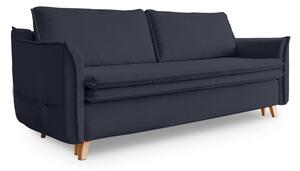 Ciemnoszara/antracytowa rozkładana sofa 225 cm Charming Charlie – Miuform