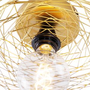Orientalna lampa sufitowa złota 40 cm - Glan Oswietlenie wewnetrzne